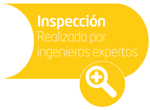 Inspección realizada por ingenieros expertos